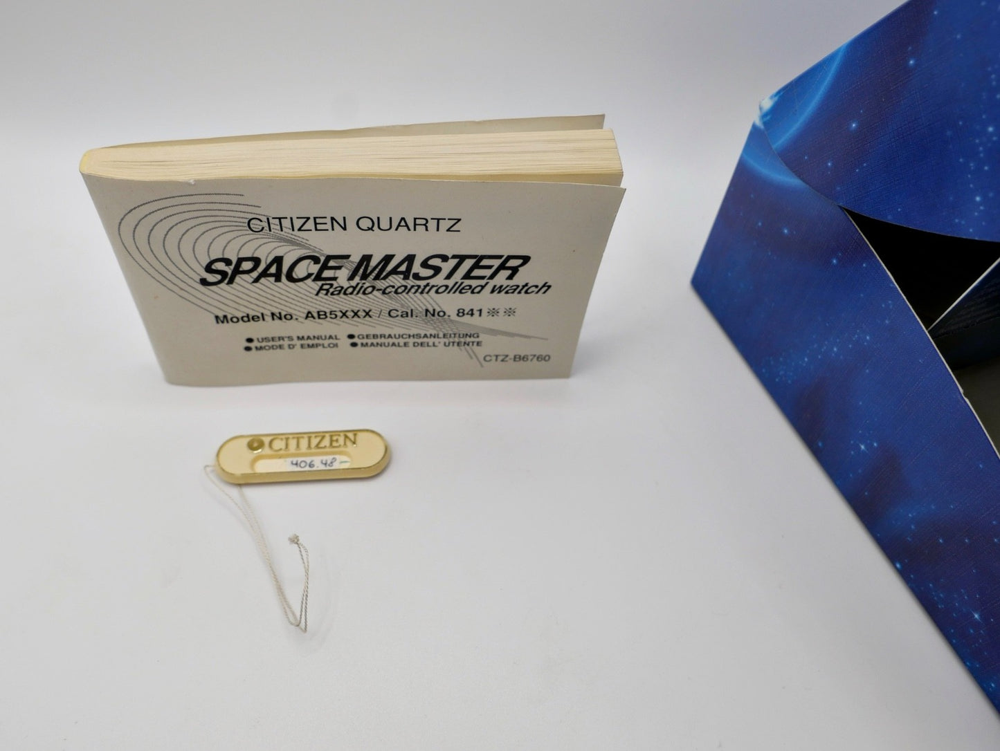 NOS NEU Citizen Space Master 8410-C70058 Full Set BZT Bundesadler LADENAUFLÖSUNG