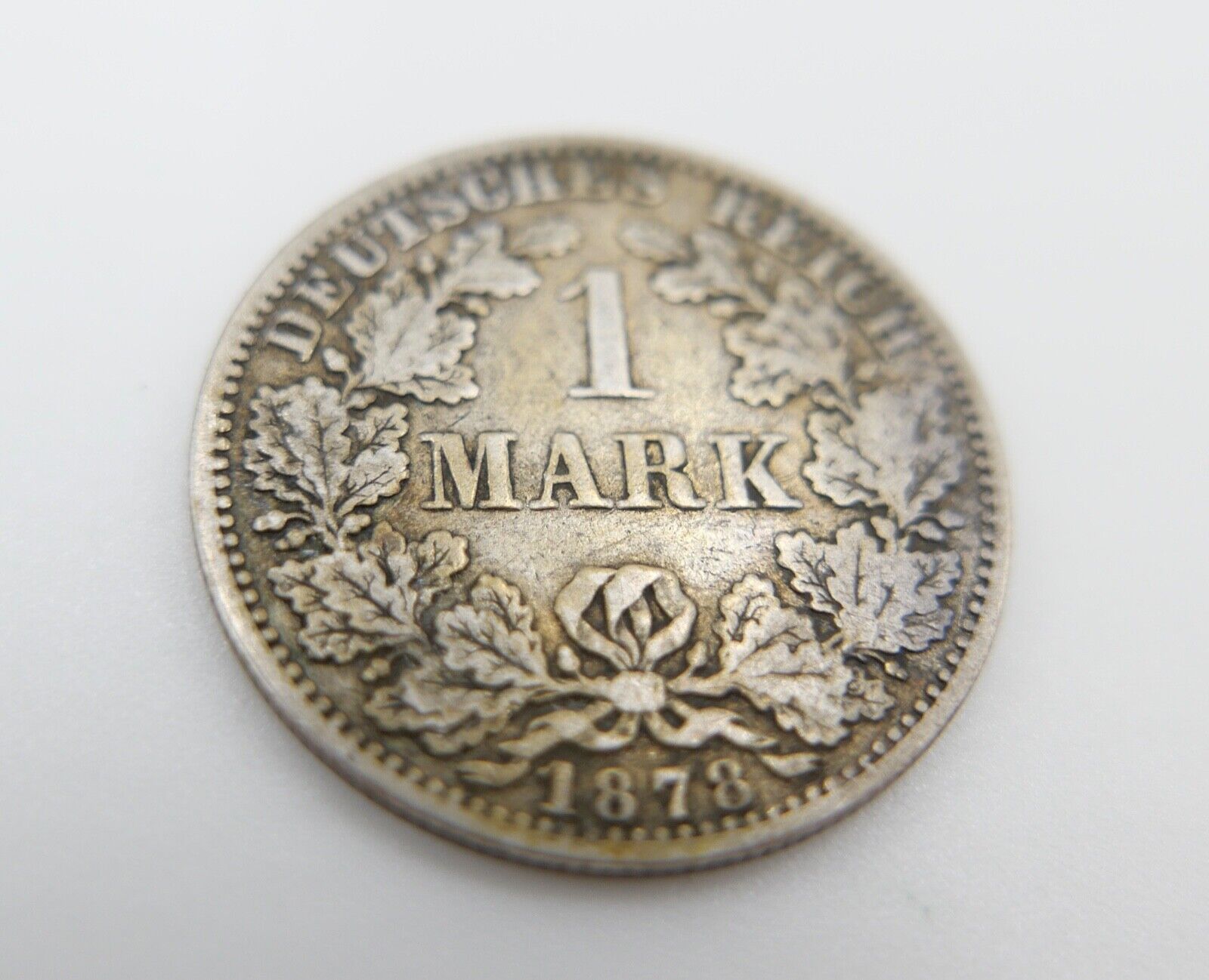 1 Mark Deutsches Reich 1878 A  Jäger J.9