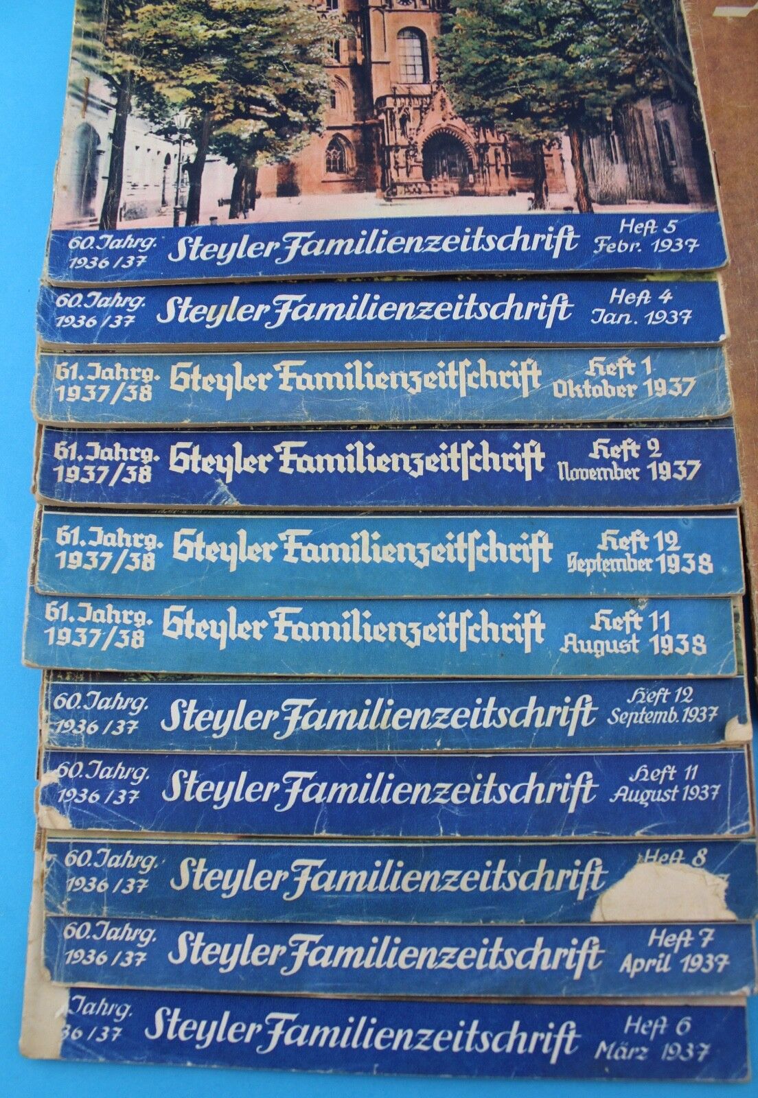 29x STADT GOTTES 1936-1940 Katholische Illustrierte Familienzeitschrift STYLER