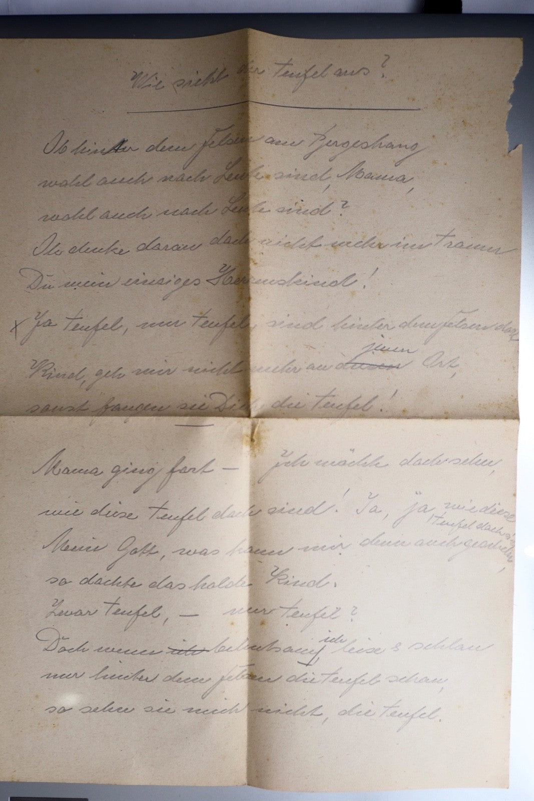 Skizzenbuch mit Tier‑ und Frauenzeichnungen 1939 mit handschriftlichen Gedichten