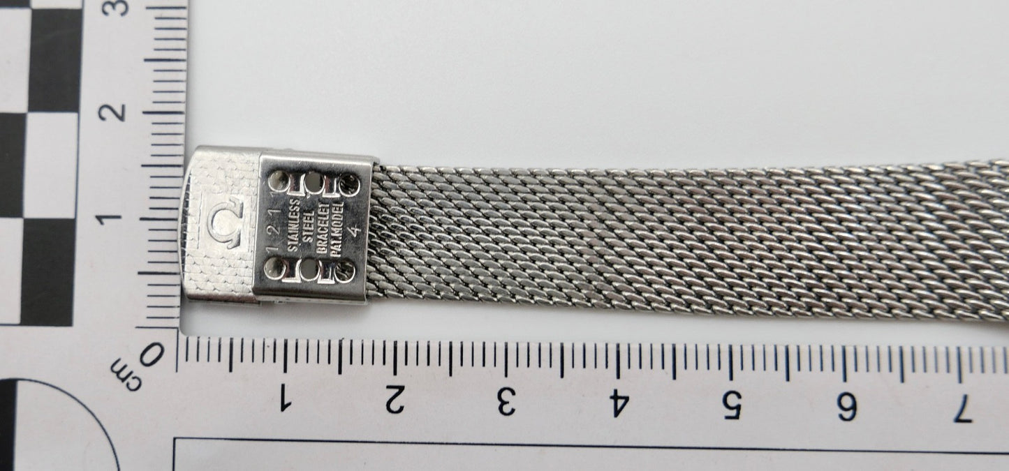 80er Jahre OMEGA De Ville Damenuhr Ref. 591.0012 Quarz 25mm im original Zustand