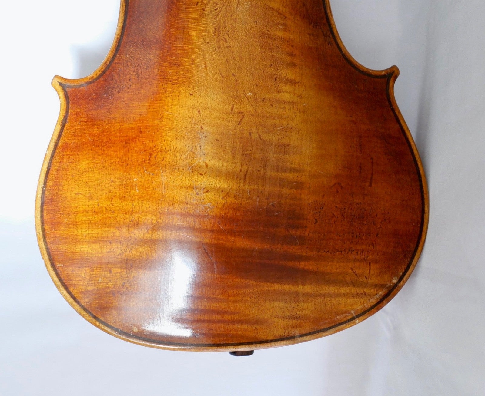 Alte Stradivarius Kopie Geige im Holzkasten mit Bogen & Zubehör Konvolut