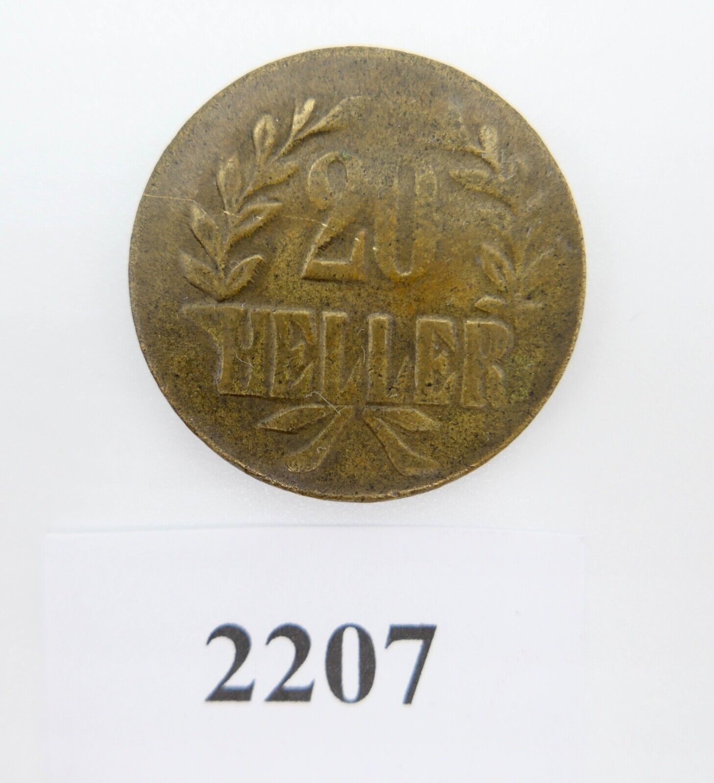 20 Heller 1916 T Deutsch Ost Afrika Münzen DOA N 727b