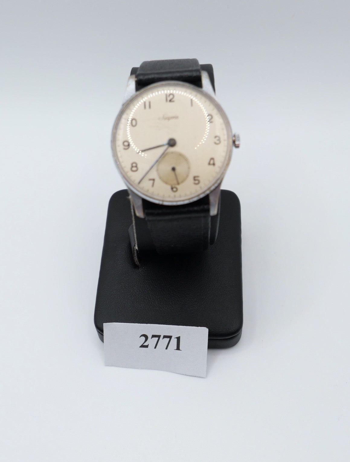 Siegerin Vintage Herrenarmbanduhr 33mm Handaufzug 1940er  Kal. Alpina 595