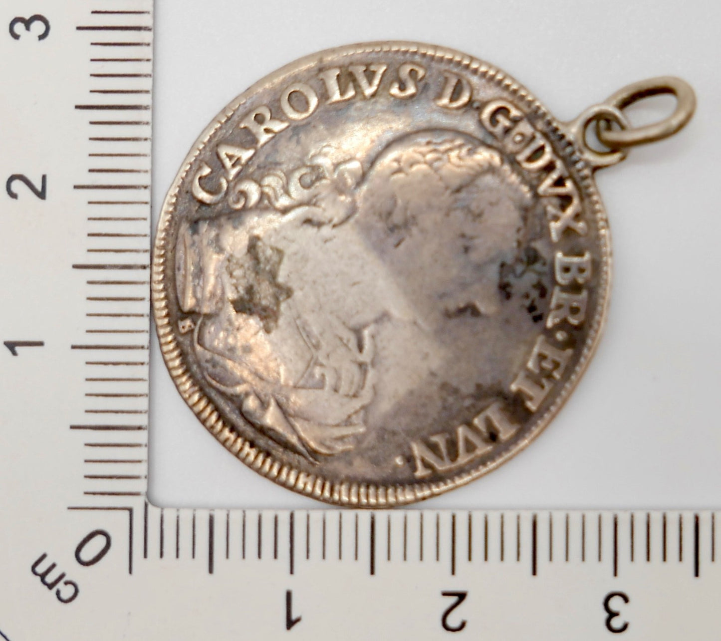 Silber Münze Braunschweig Wolfenbüttel 1/3 Thaler Taler XL 1764 eine feine Marck