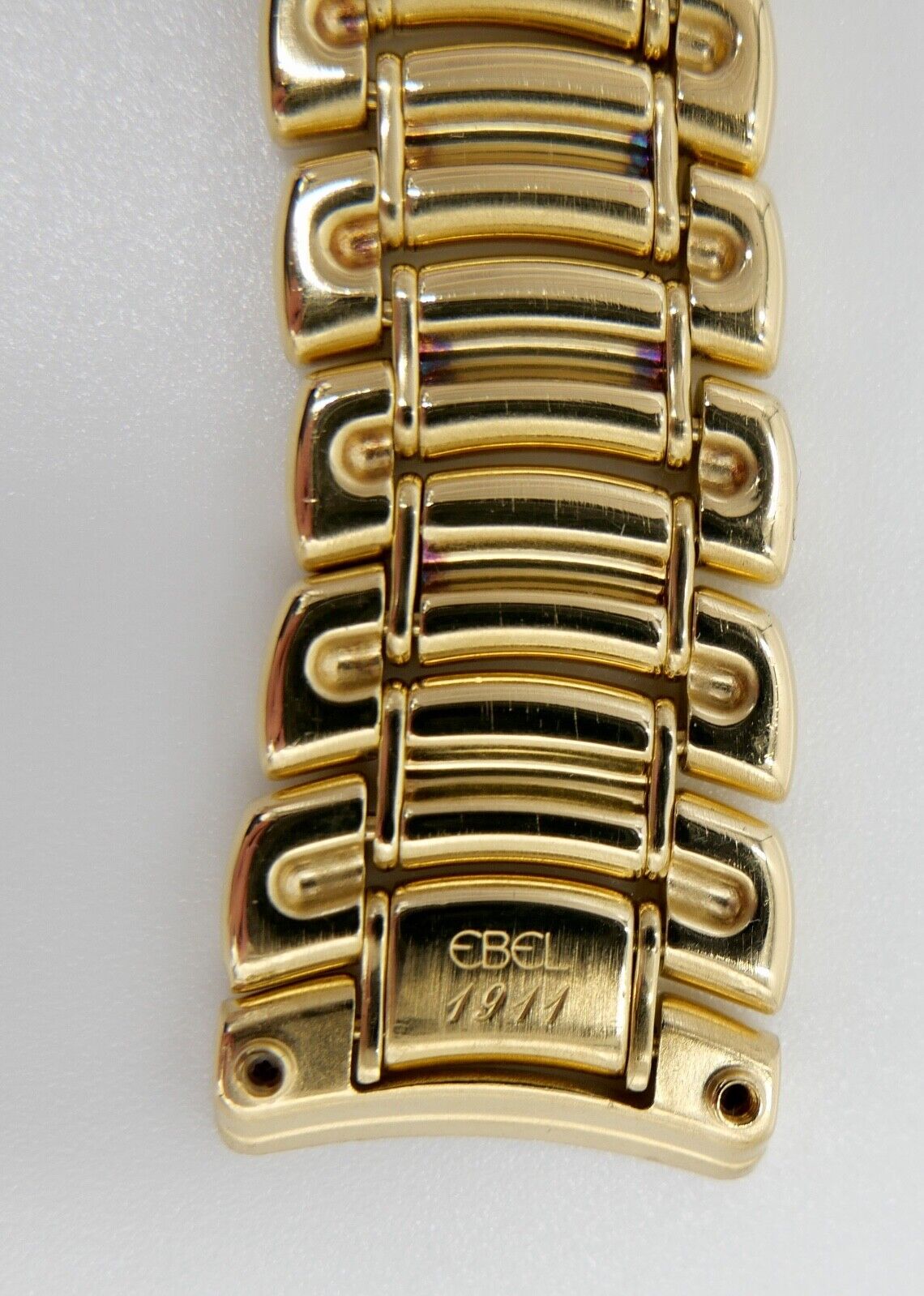 EBEL 1911 Uhrenarmband 887902 Faltschließe 750 18K Gold 101,4 Gramm