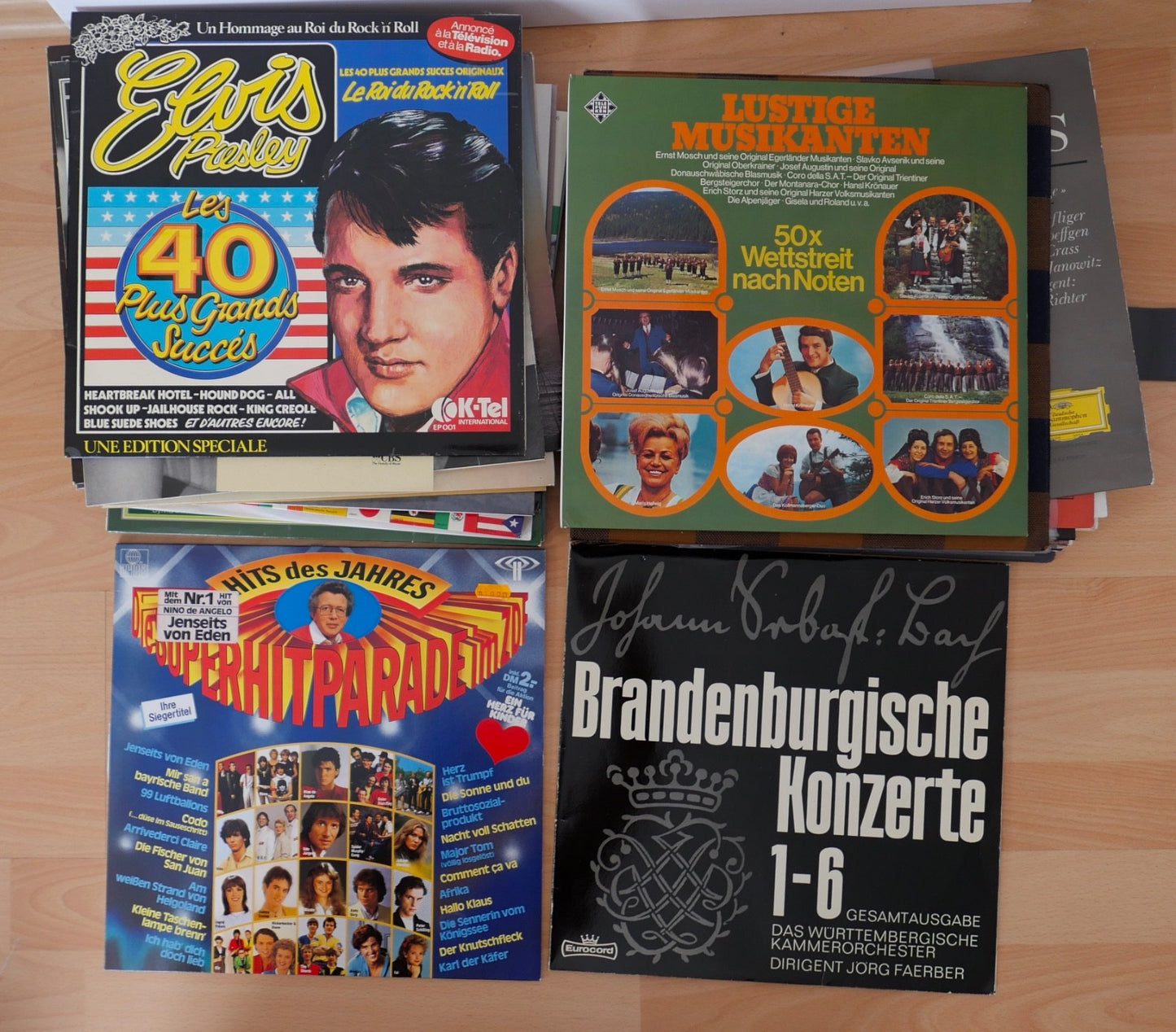 Konvolut 87 LP Schallplatten – Klassik, Oper, Schlager, Pop, Elvis, Johnny Cash,