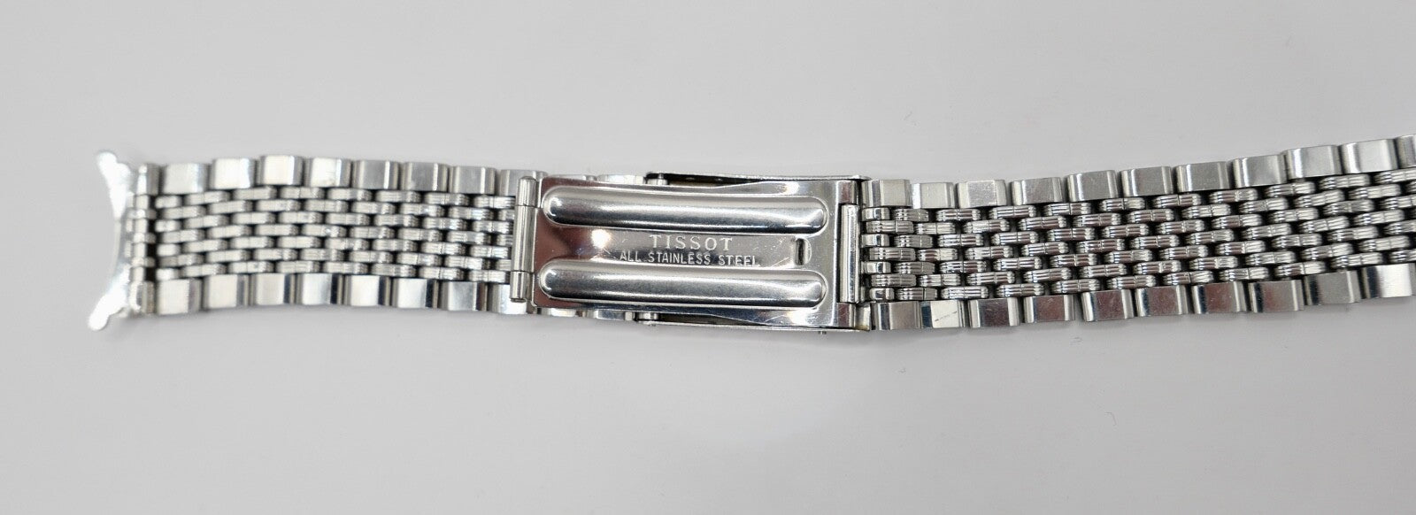 Tissot Edelstahlband Uhrenband 516 Faltschließe 18 mm sehr guter Zustand