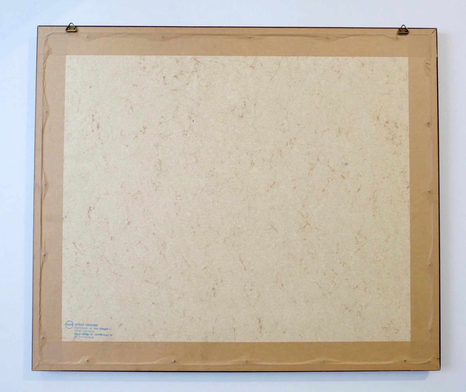 Original Aquarell Le Palais Belle-Ile signiert Unikat