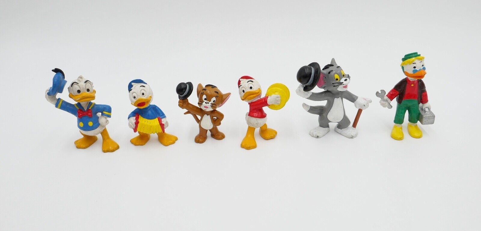 Walt Disney Bully 1984 & MGM 1967 Tom & Jerry Donald Duck Gustav Gans Tick Trick