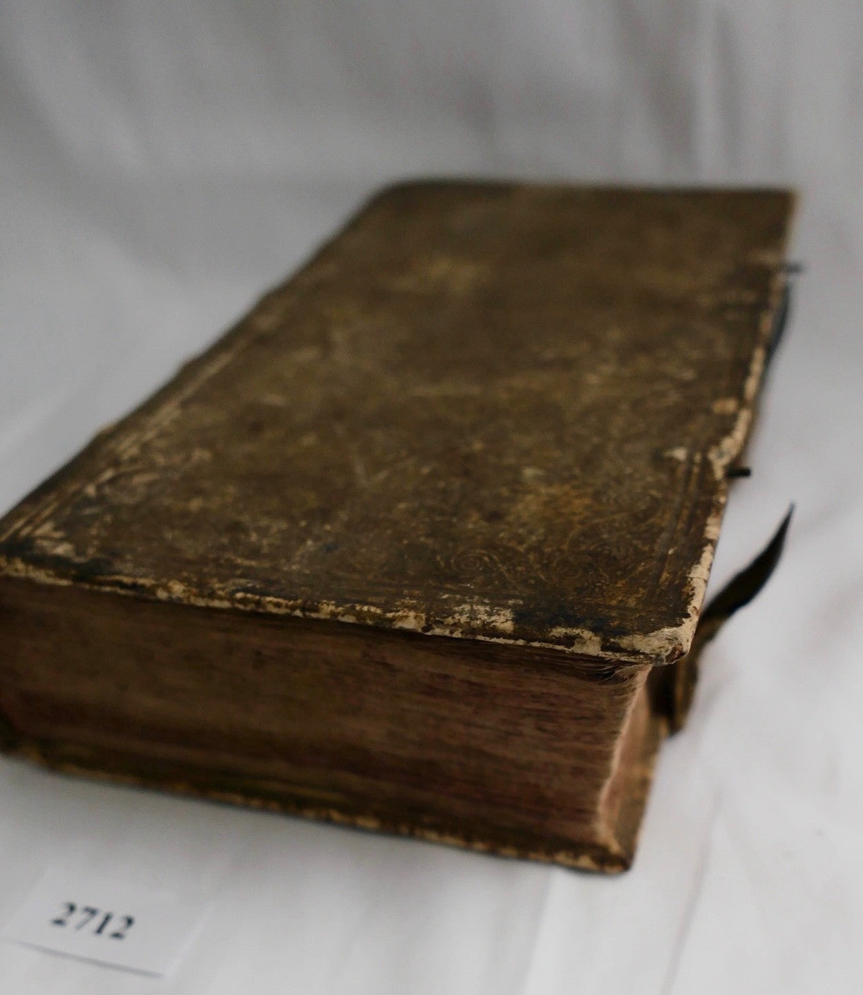 Antiquarisches Buch Johann Friedrich Starck Predigten 1843 Leder Einband