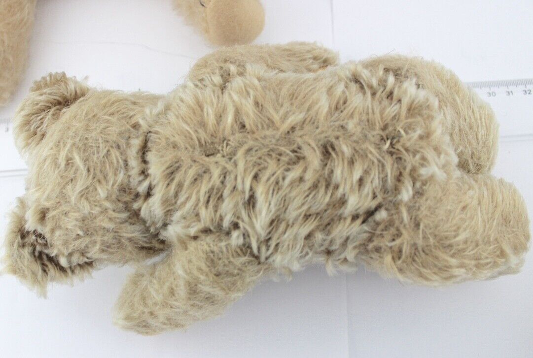 4 Alte Steiff Teddy Bär old Bear Stofftier 22-30 cm Knopf im Ohr Brummstimme