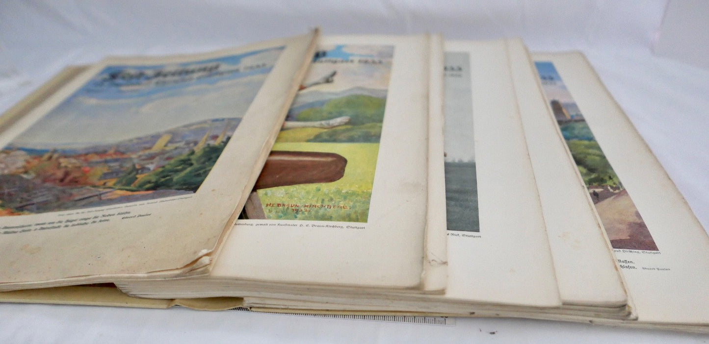 15. Deutsches Turnfest Stuttgart 1933 Nr . 1 - 15 Fest-Zeitung Vollständig