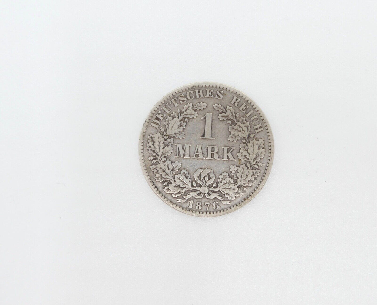 1 Mark Deutsches Reich 1876 H Jäger J.9 ss - vz sehr schön - vorzüglich Silber