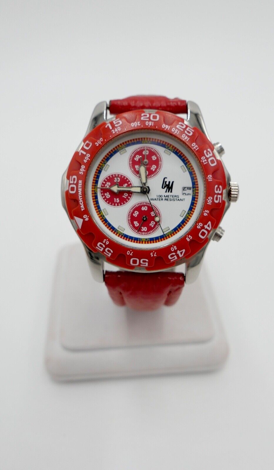 GM Goldmeister Miyota 0510 Quartz Armbanduhr Herren 70328 Ø 41,7 mm Chronograph