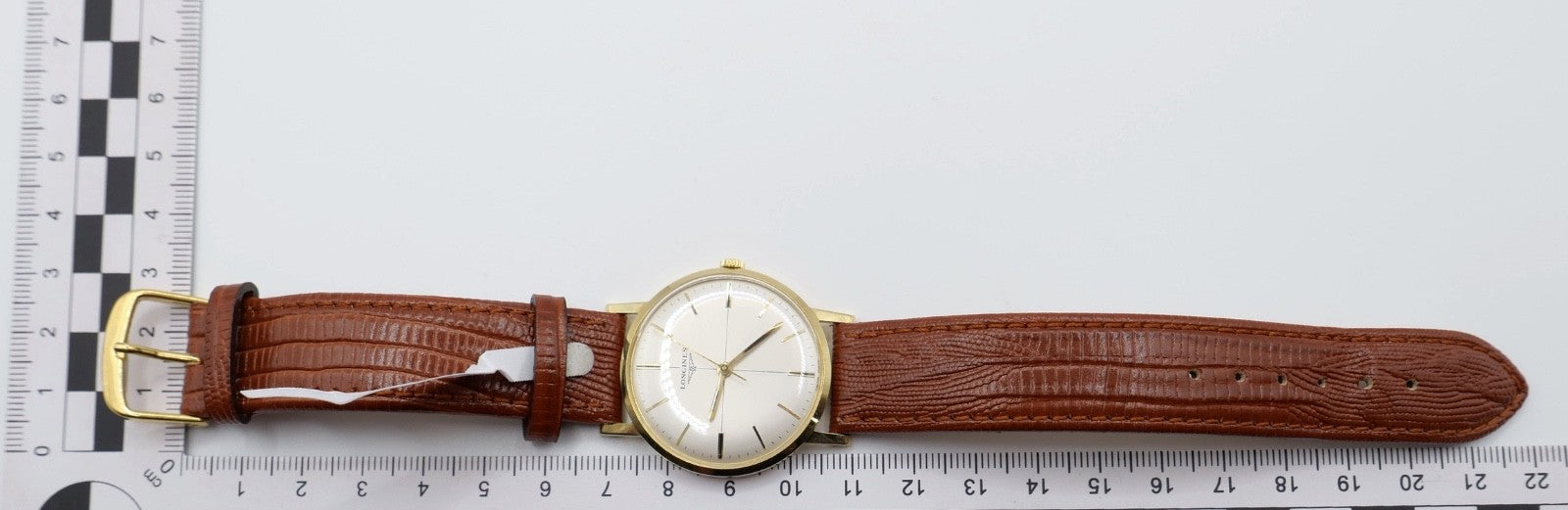 70er Longines Vintage 7785 2 Herrenarmbanduhr 18K 750 Gold Handaufzug Kal. 284