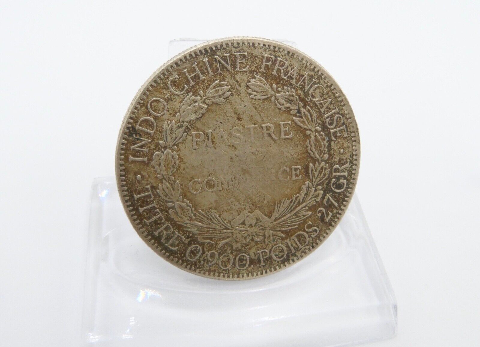 1908 Französische Medaille 0,900 Silber 27 Gr Indo Chine