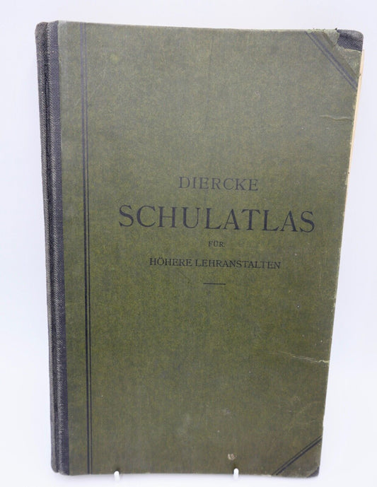 DIERCKE Schulatlas für höhere Lehranstalten 2. Abdruck 79.Aufl. Georg Westermann