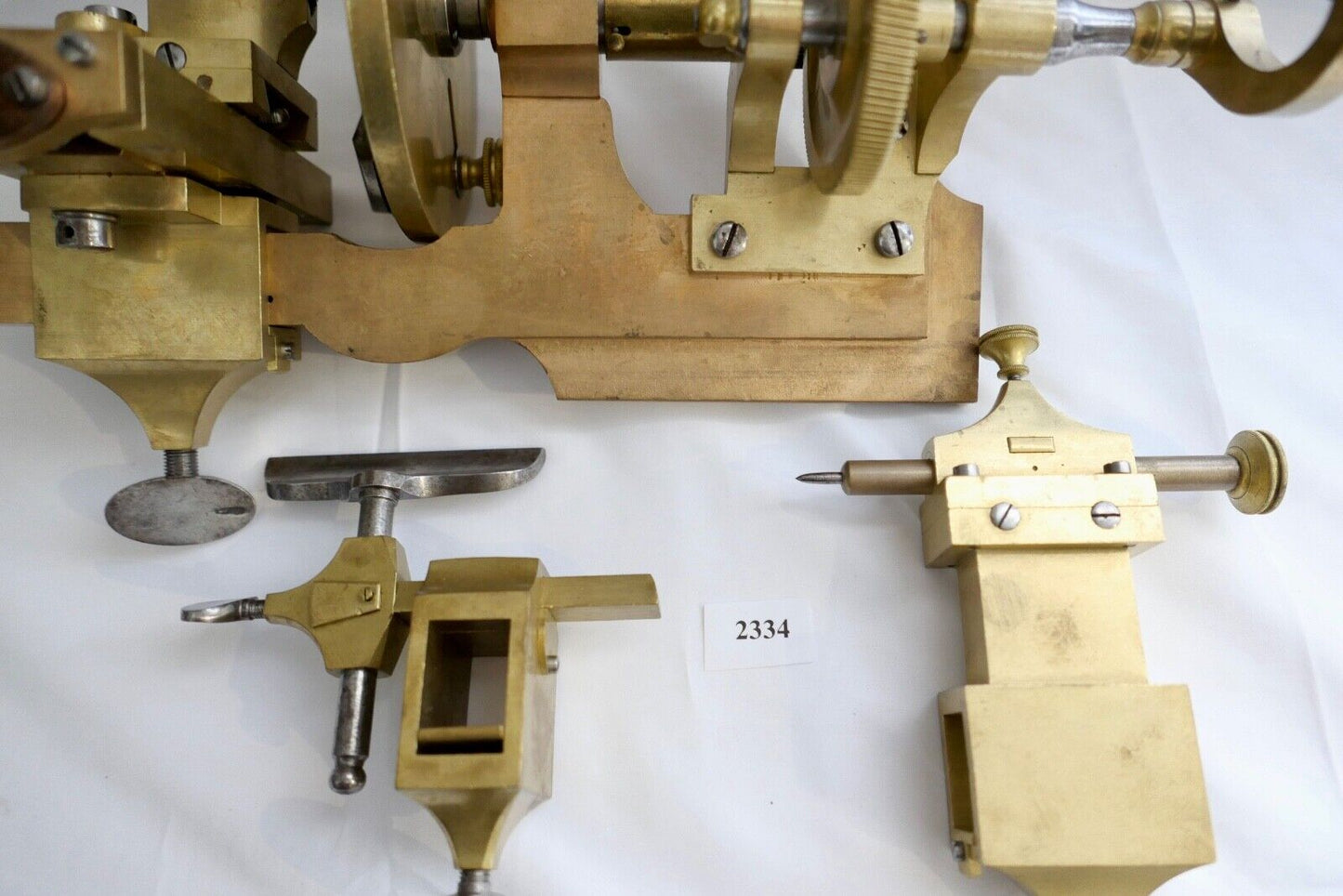 Alte Uhrmacherdrehbank massiv und schwer voll funktionsfähig - Antikhandel-Stuttgart