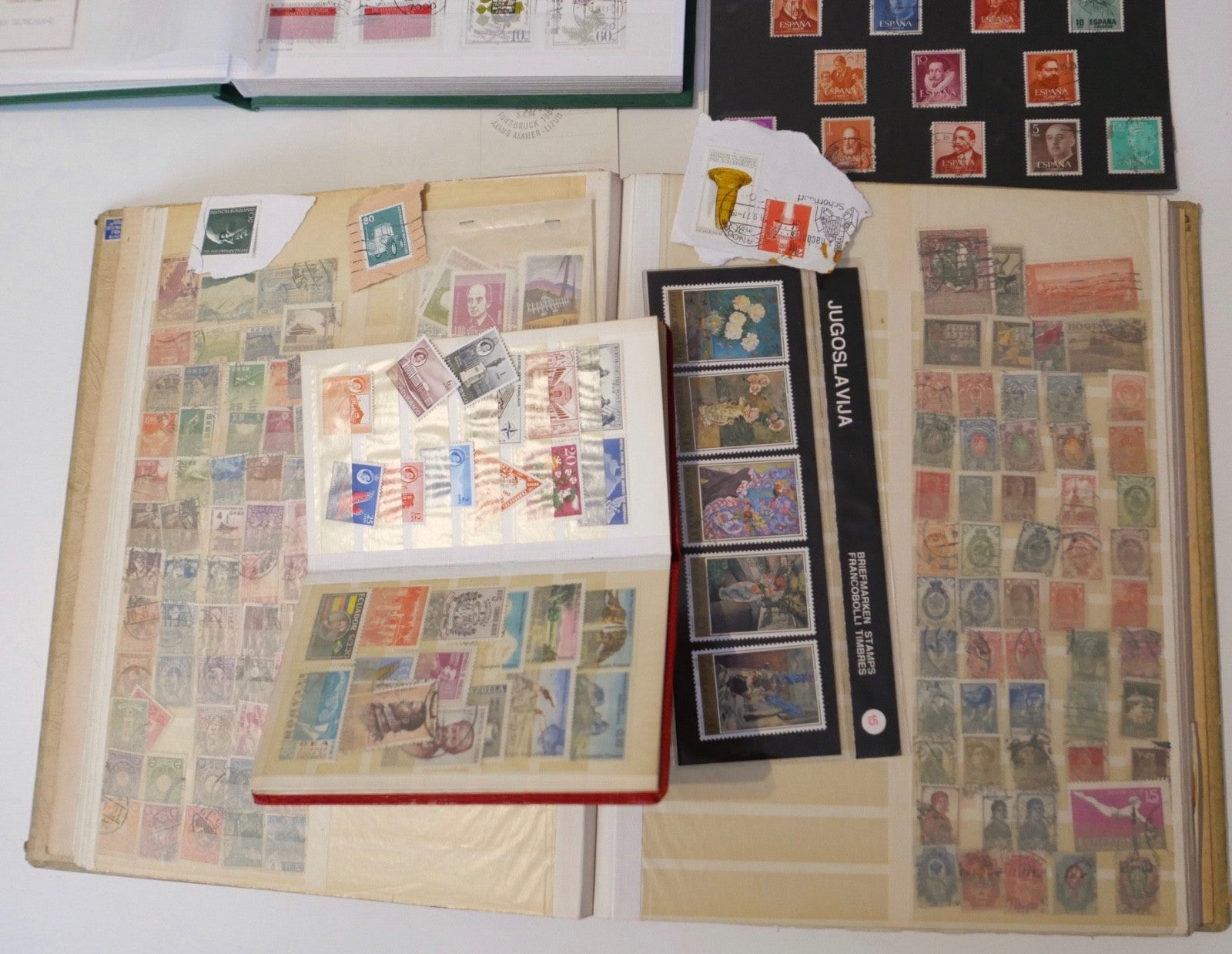 28 Kg Briefmarkennachlass Alben Sammlungen Deutschland Europa Übersee Lose Ware