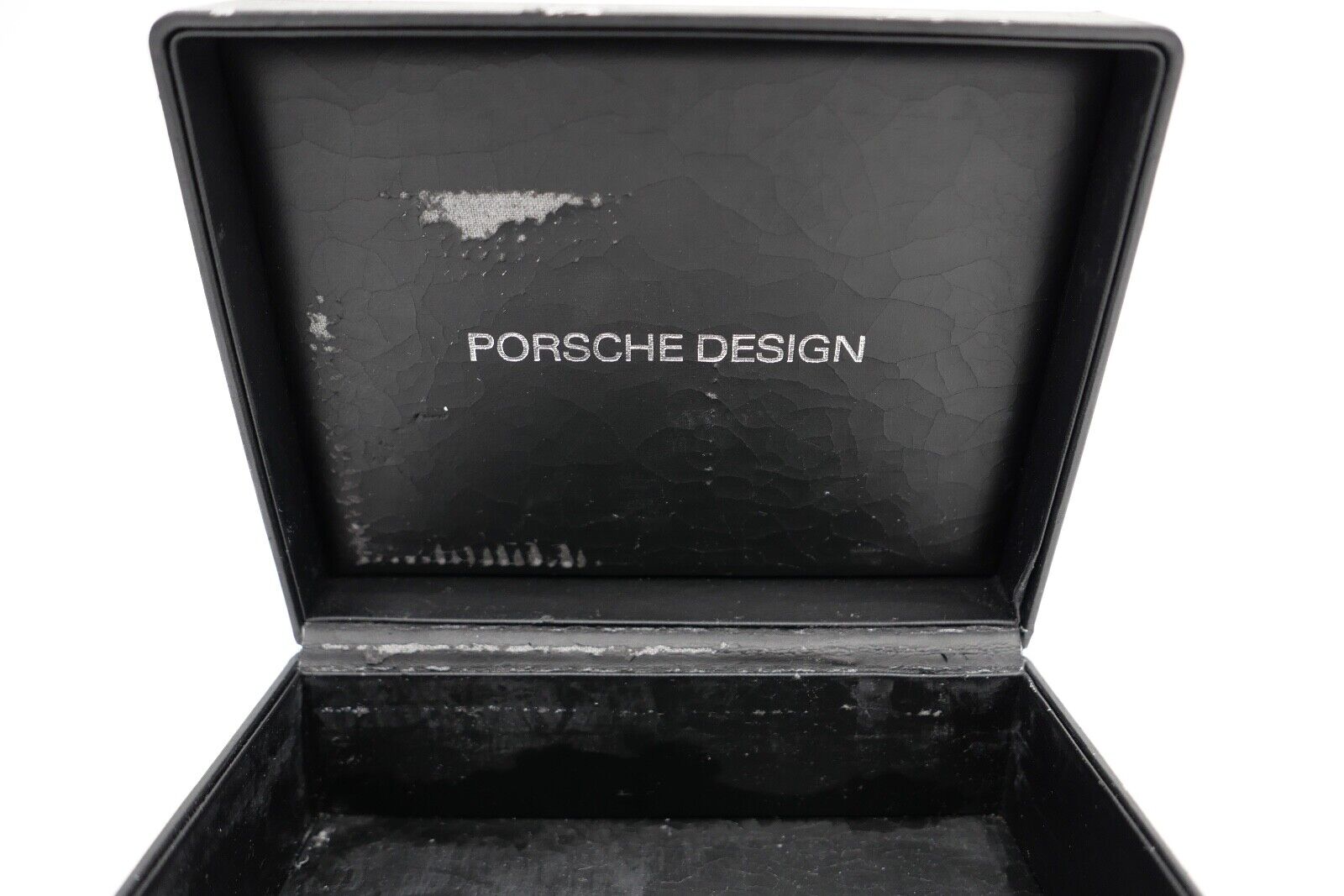 Original Porsche Design große aus 2000-2010 Uhrenbox Schwarz watch Case Etui