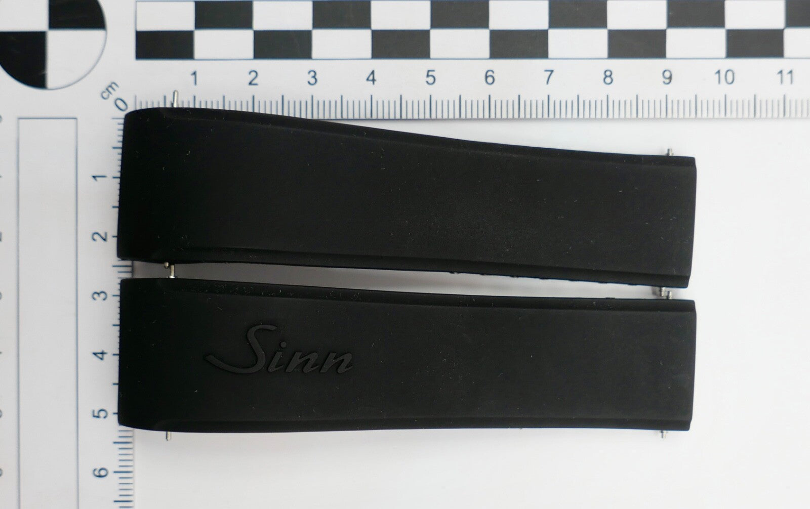 SINN Gummi Silikon Uhrenband für Faltschließe 24 mm NEU