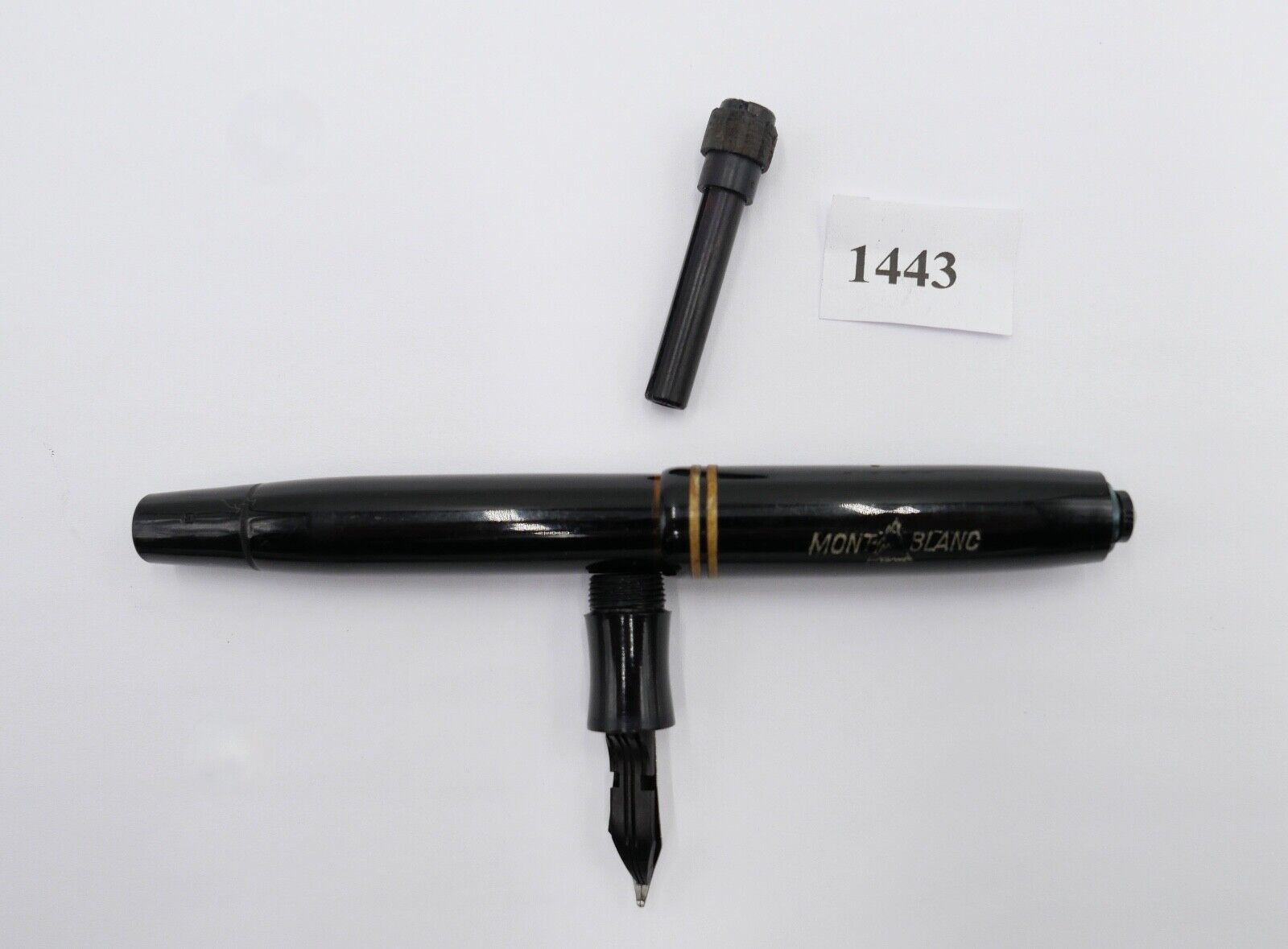 30er 40er Jahre MONTBLANC 246 B Füller Feder 6 Füllfederhalter