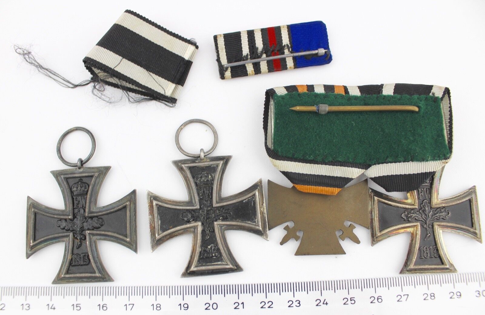 3x Eisernes Kreuz 2. Klasse EK2 WW1 WK Iron Cross Orden BADGE MEDAL KO - WILM