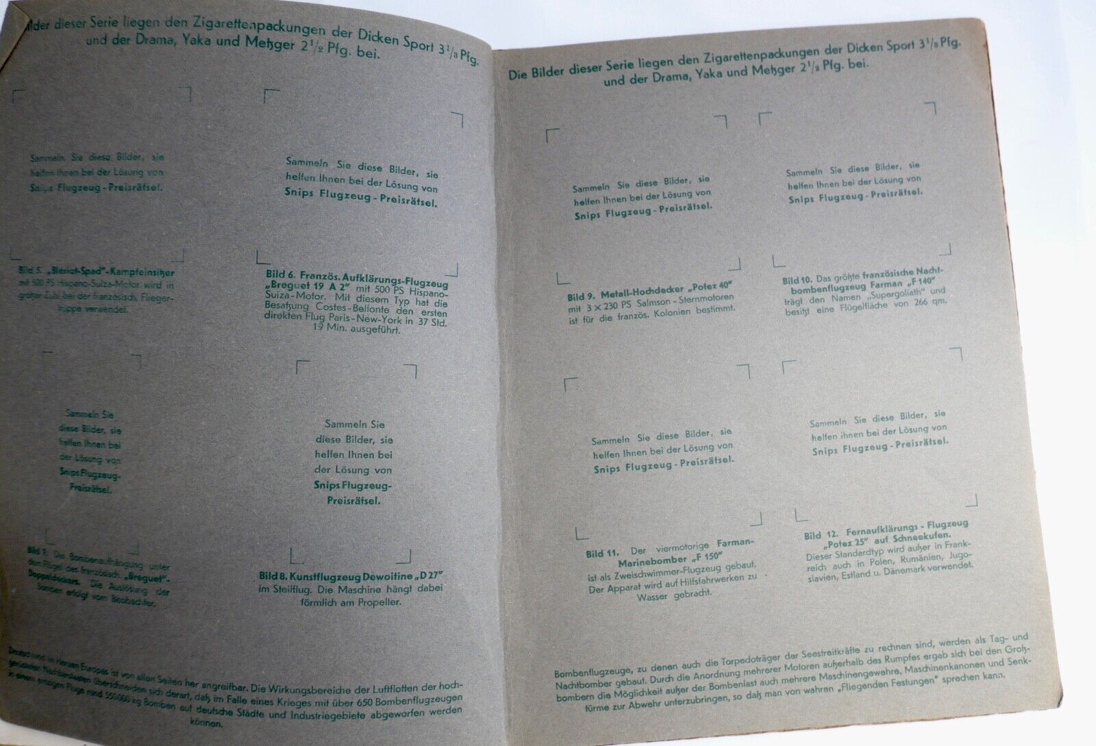 Taschenbuch der Luftwaffe Sammelalbum LEER München - Antikhandel-Stuttgart