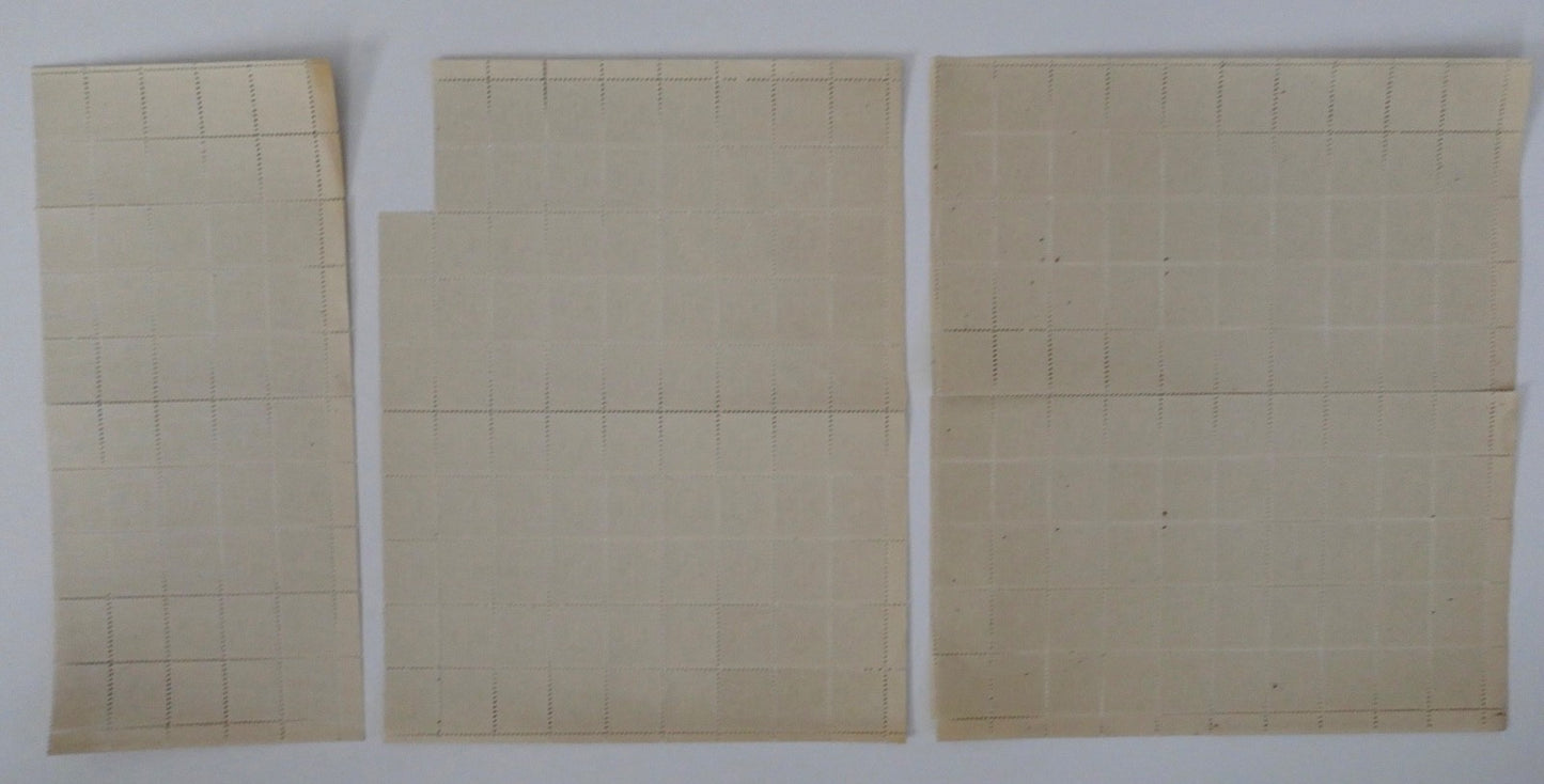 Großes Konvolut AM Post Postfisch Deutschland Briefmarken Bogen Bogenteile 1945