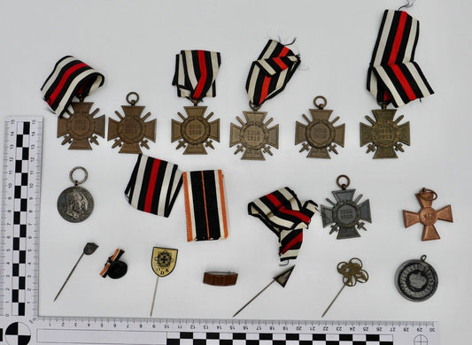 Orden Medaille Konvolut Nadel Frontkämpfer Württemberg WW1 WK1 BADGE MEDAL LOT