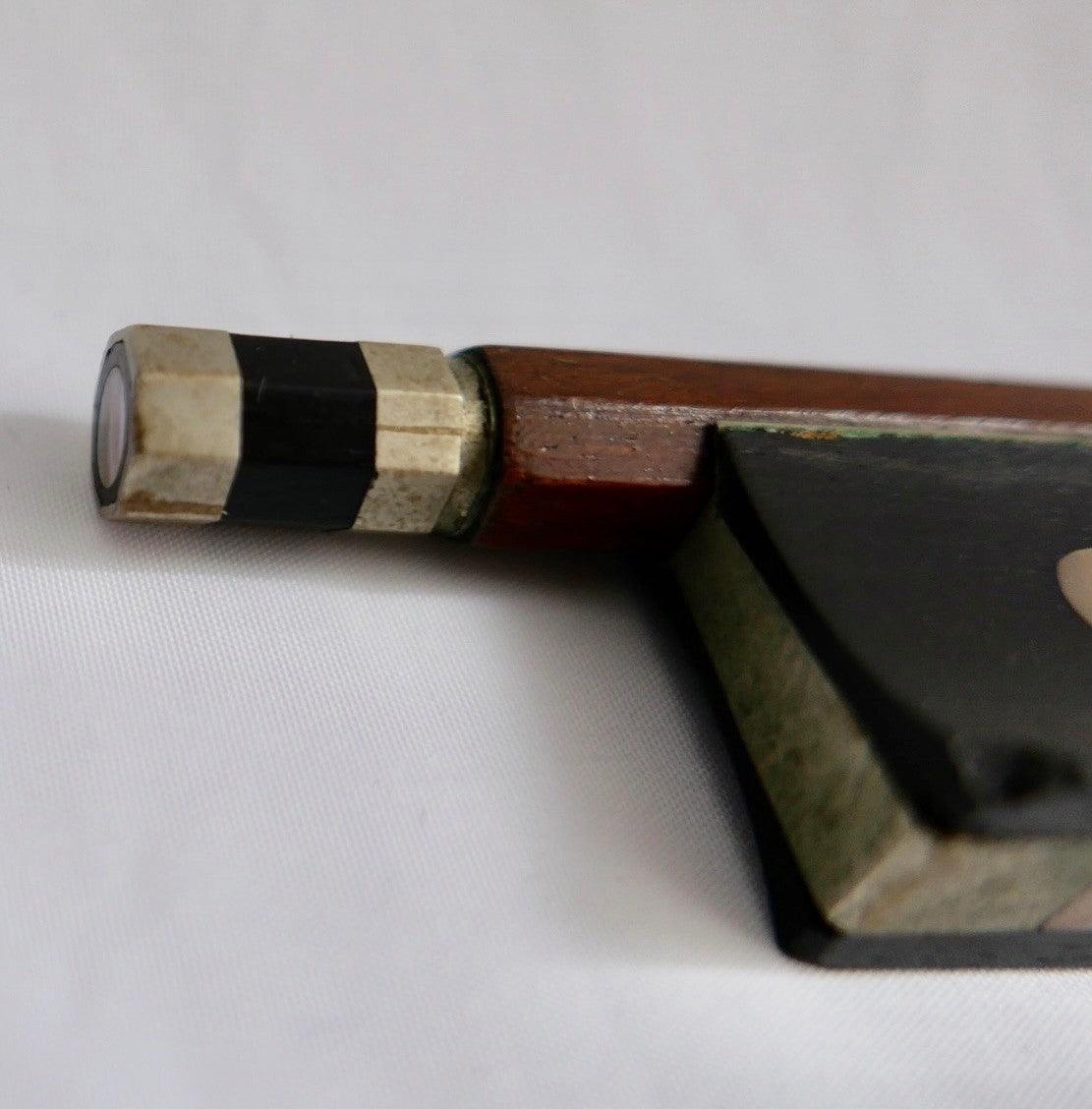 Alte Stradivarius Kopie Geige im Holzkasten mit Bogen & Zubehör Konvolut