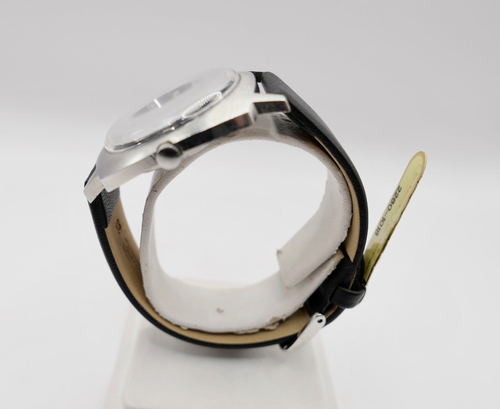 1970er Junghans Automatic Herrenuhr Cal. Eta 2472 schwarzes Zifferblatt