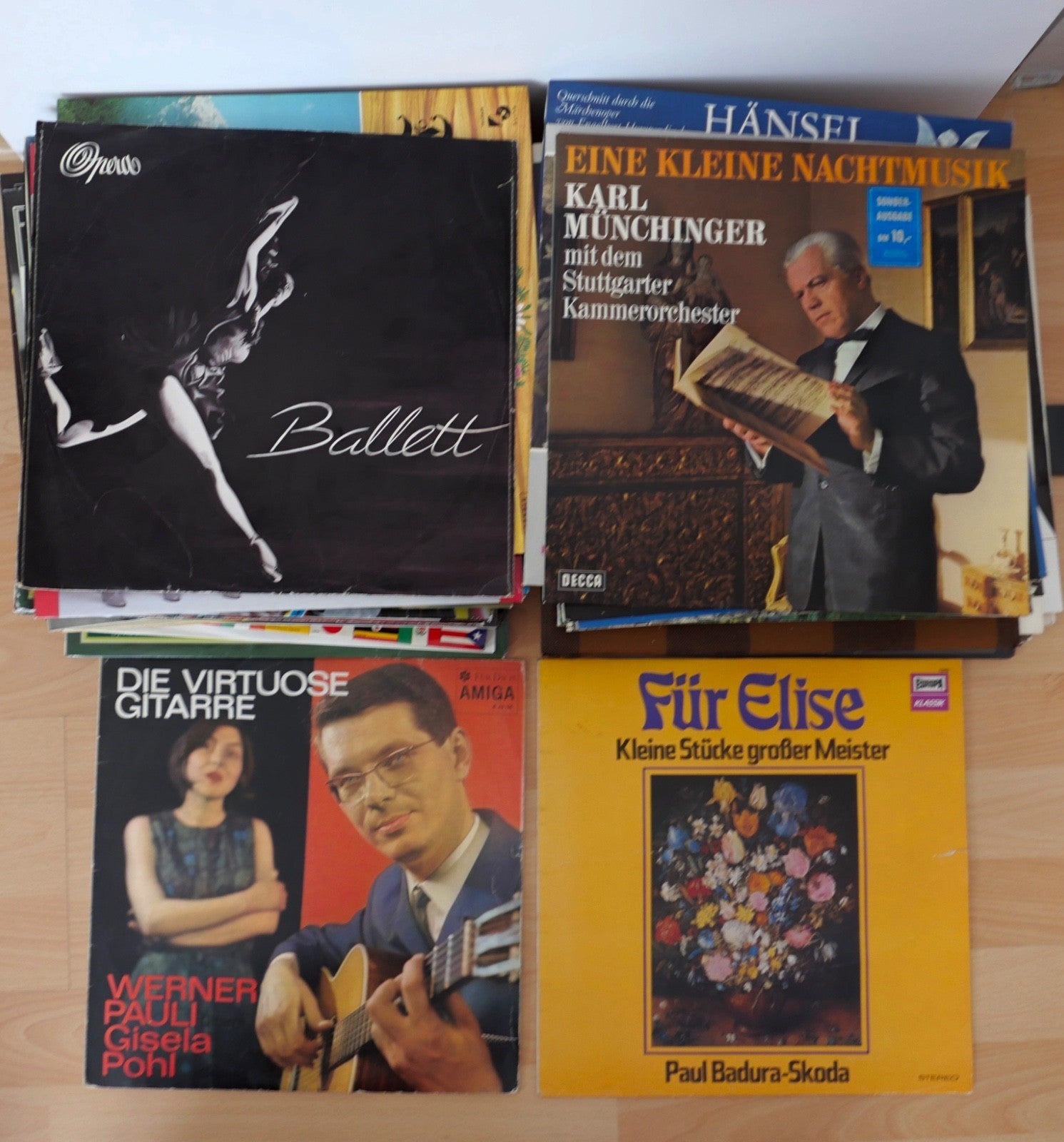 Konvolut 87 LP Schallplatten – Klassik, Oper, Schlager, Pop, Elvis, Johnny Cash,