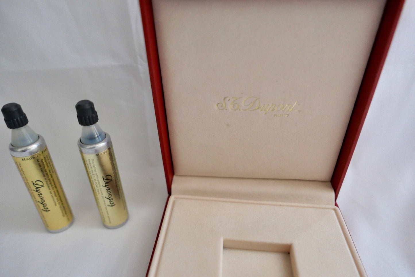 S.T. DUPONT Feuerzeug Verpackung für Linie 1 mit Zubehör Nr. 2294
