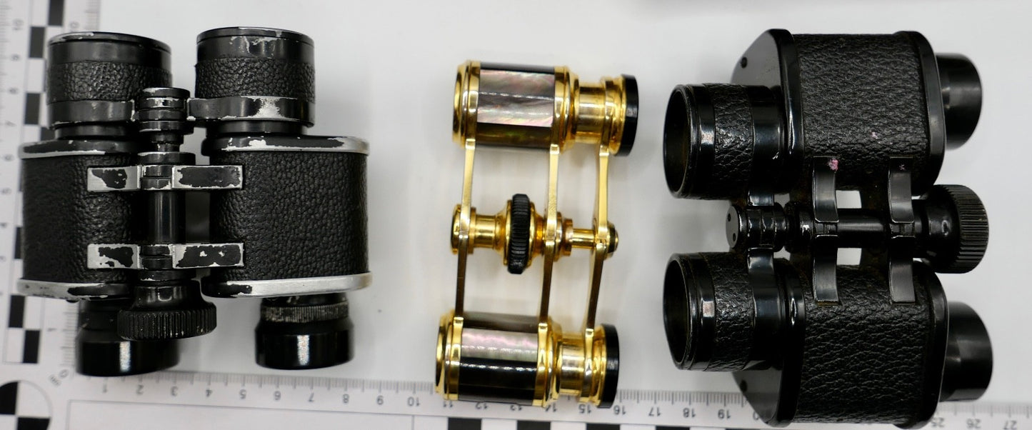 3x Fernglas Opernglas Leichtglas Wetzlar Eschenbach