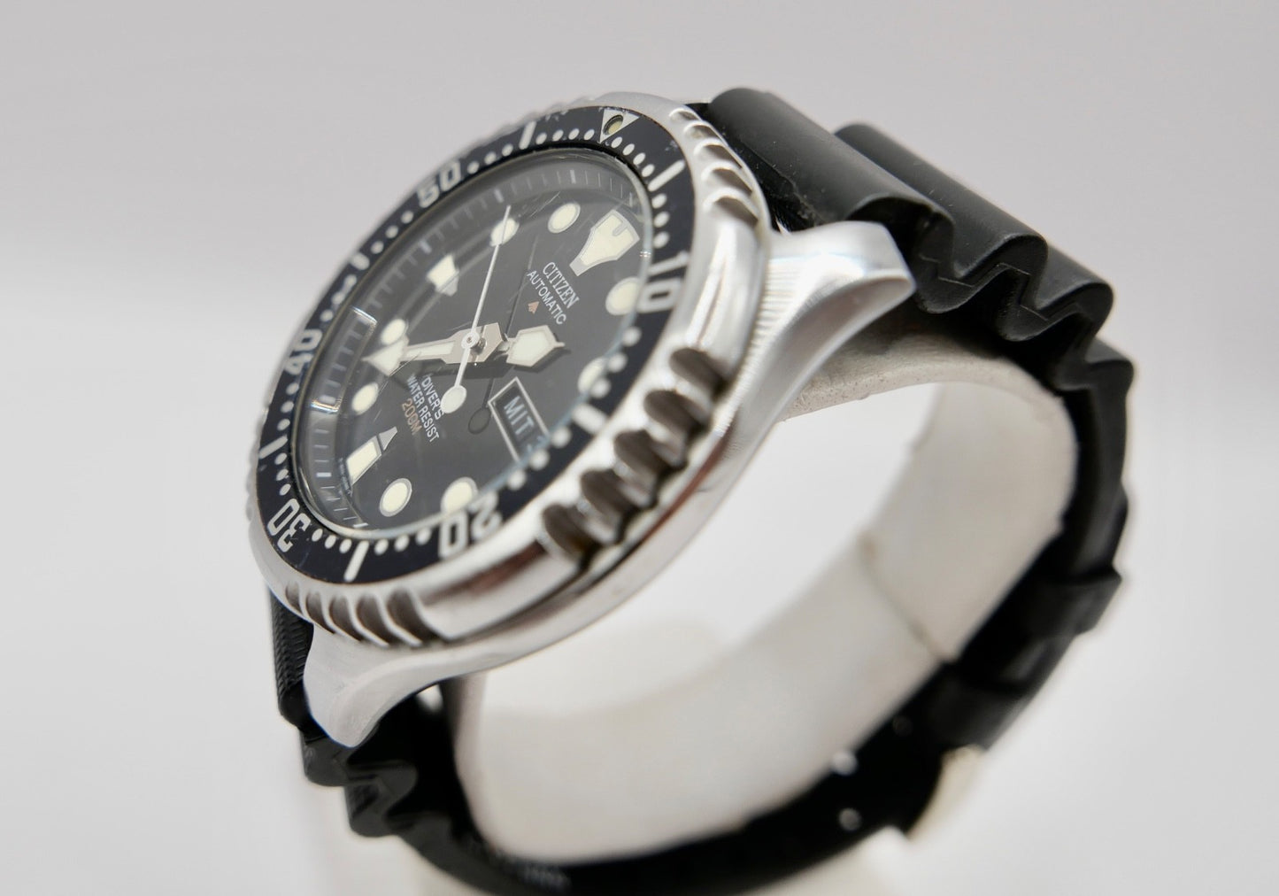 Citizen Promaster 200M Automatic 8203-824393 Taucheruhr deutsch Gummiband NEU