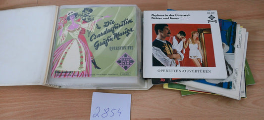 Konvolut 26 Singles 7" 45rpm –  Schlager, Chanson, Operette, Volkslied Alexander