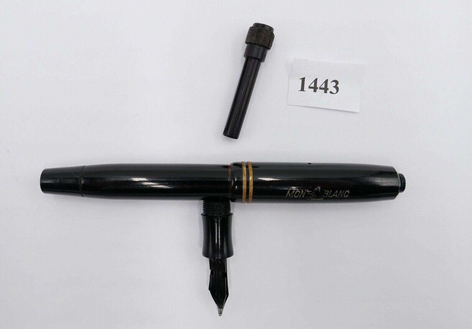 30er 40er Jahre MONTBLANC 246 B Füller Feder 6 Füllfederhalter