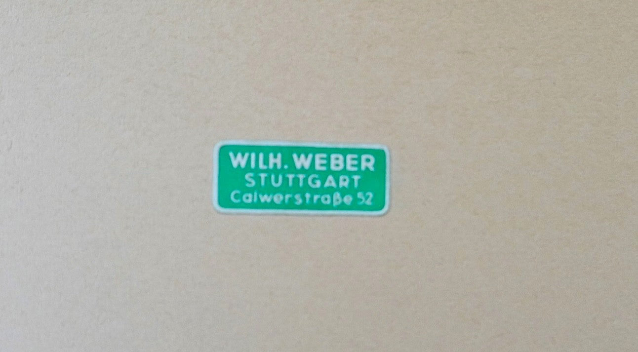 STUTTGART 1592 Jonathan Sauter Historische Stadtansicht Reproduktion aus 1934