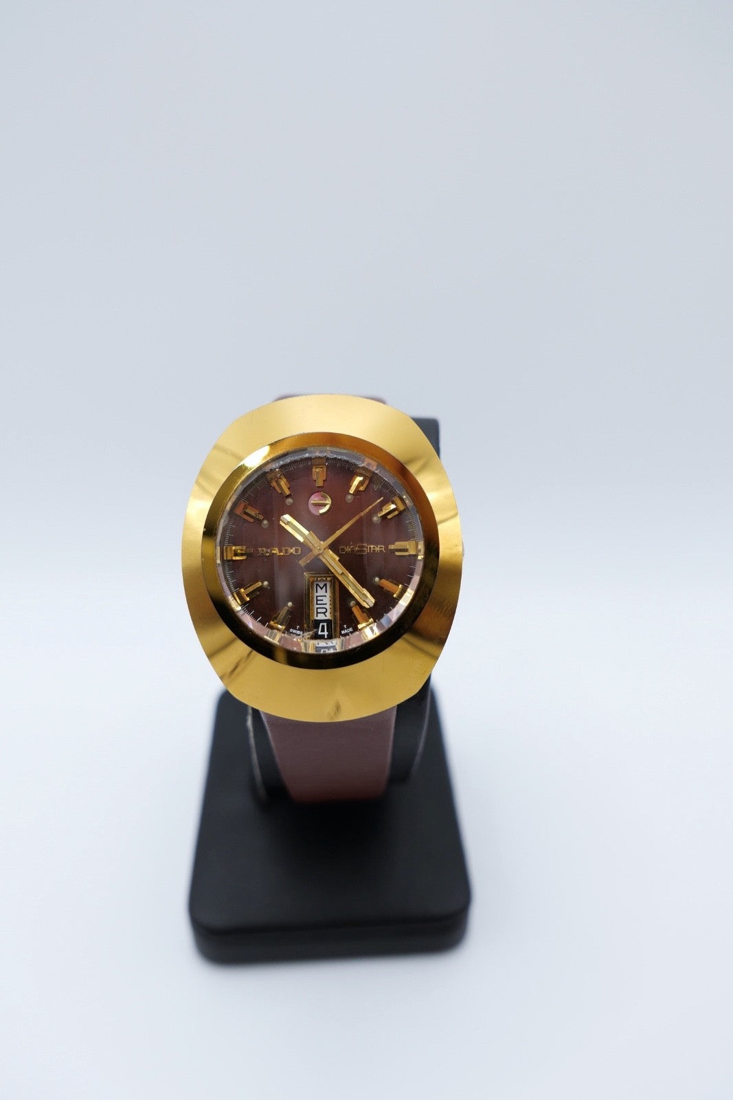 Rado Diastar 13G-625.0013.3 Automatic Vintage Herrenarmbanduhr Day-Date Gold