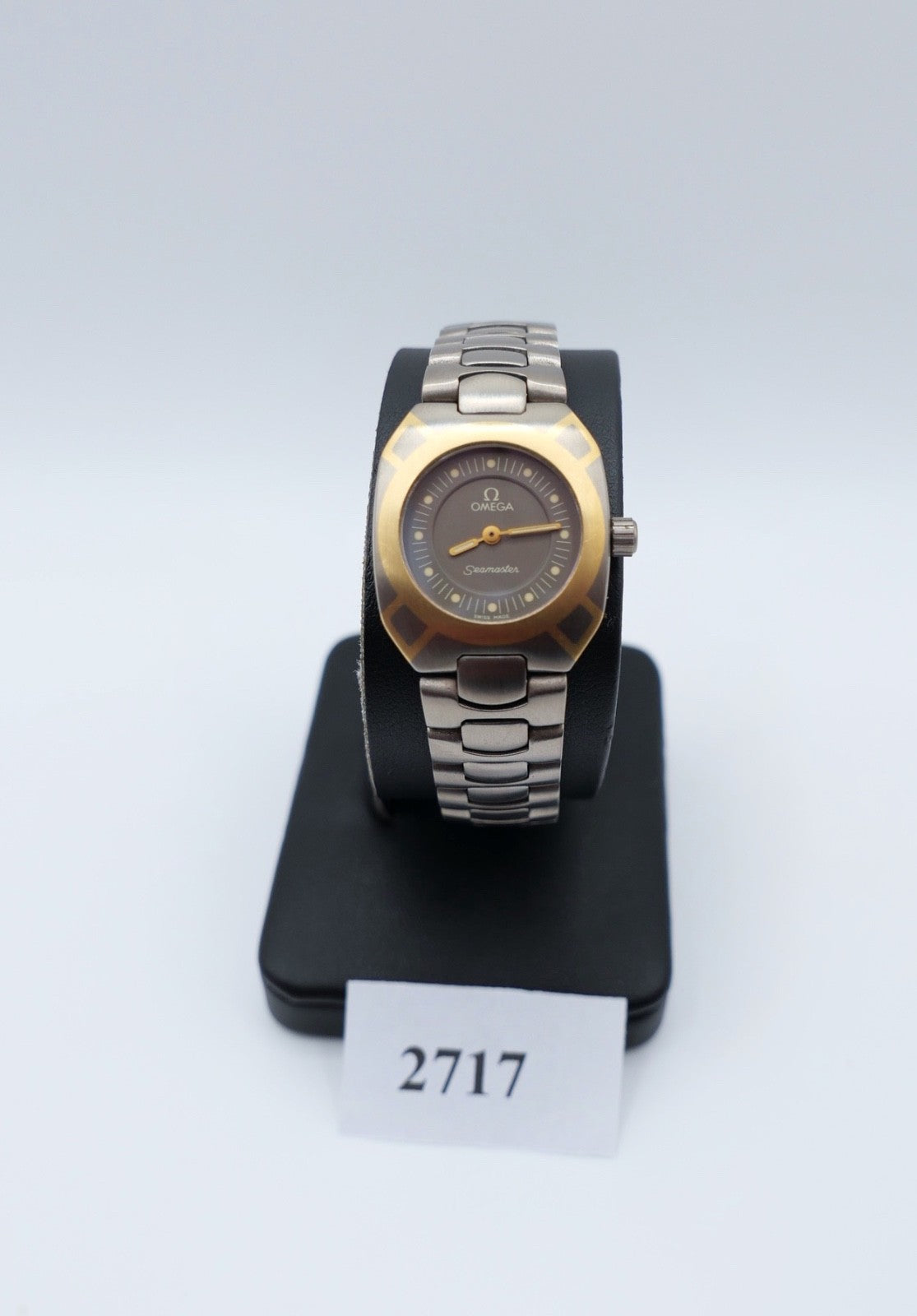 Omega Seamaster Titan 120 M Bicolor Damen 26x22mm Ref 5950072 7950845 NEU