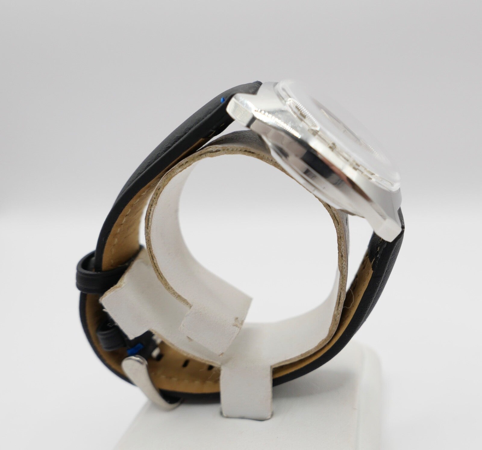 Exactus 1002 Precigraph 37mm Herren Venus 175 Armbanduhr neuem Lederarmband