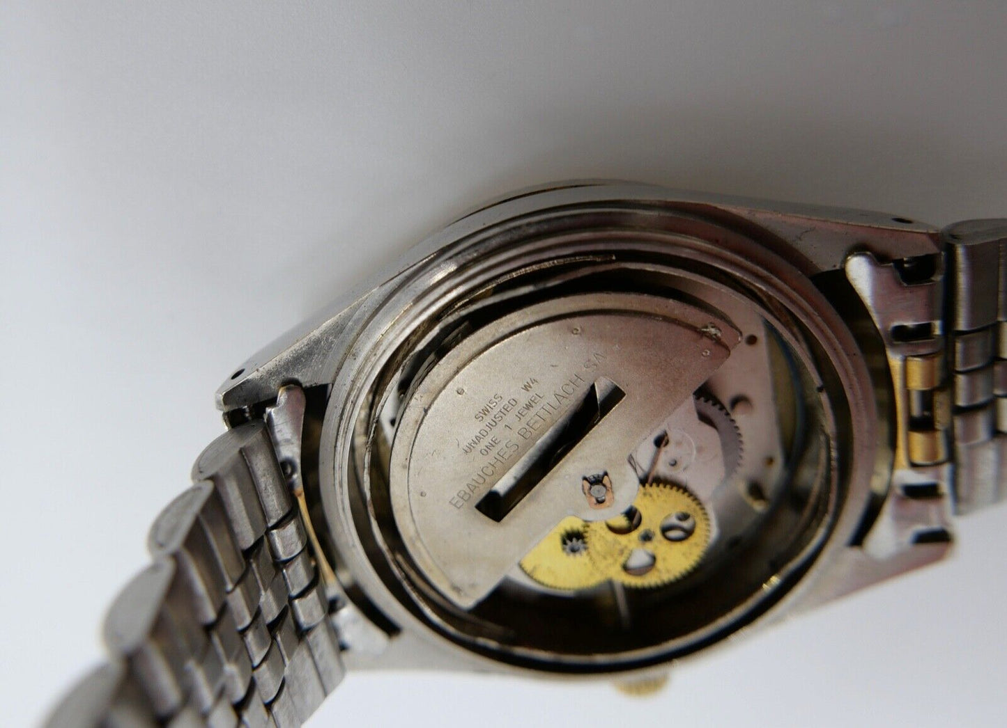 NOVA Herrenuhr Automatic 1970er Ebauche Bettlach EB 825.611 Ref. 41-1587 T