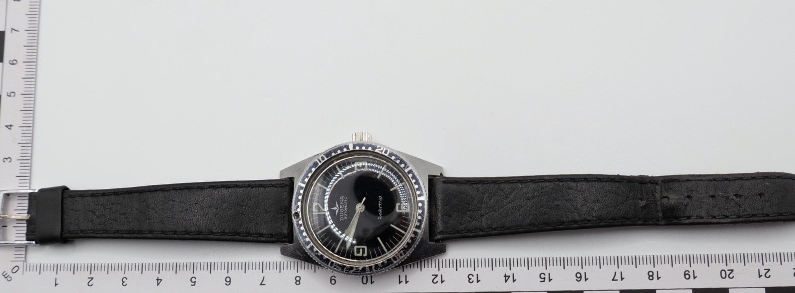 Dugena Watertrip Automatik Vintage Herrenarmbanduhr Taucherstil PUW 1460