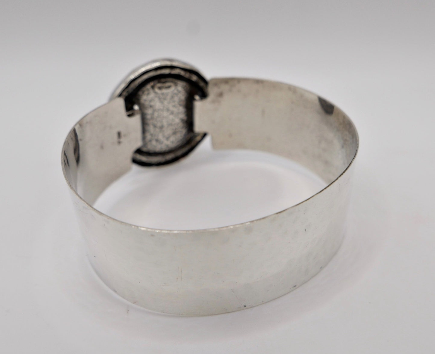 Vintage Silber Armspange Prerow Fischland 925 Sterlingsilber Bernstein Armband