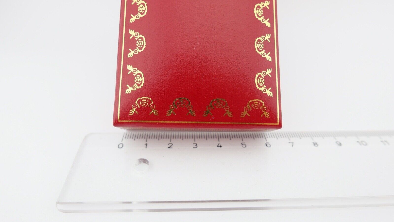 Must de Cartier Tintenfüller Füllfederhalter Füller ETUI BOX  18 x 6 cm 