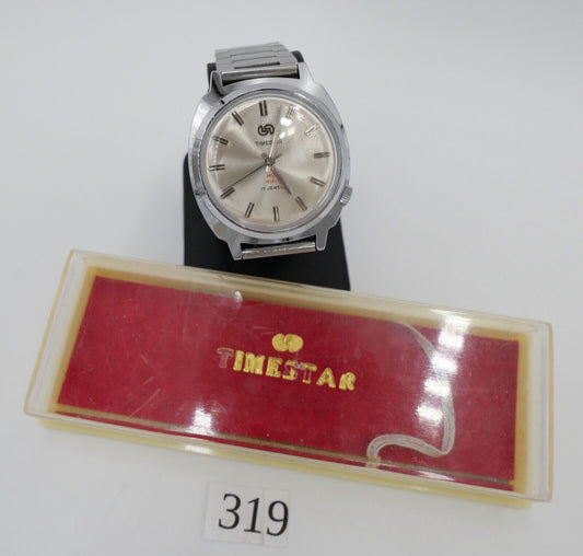 TIMESTAR HBB 1950-75 Herrenuhr Handaufzug IFTI Jubiläumsuhr E001