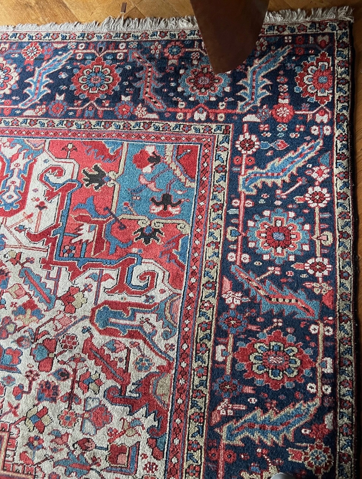 Herz Heris alter Orientteppich Perserteppich old carpet 420x303 cm