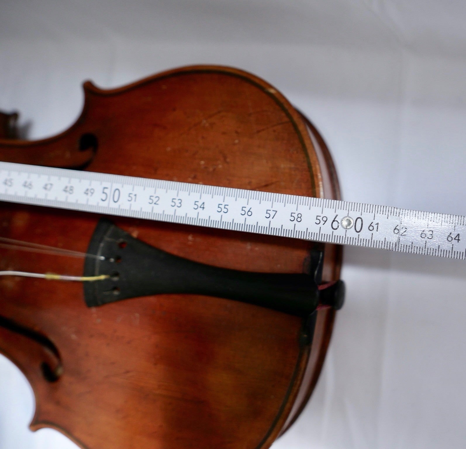 Alte Stradivarius Kopie Geige im Holzkasten mit Bogen & Zubehör Konvolut